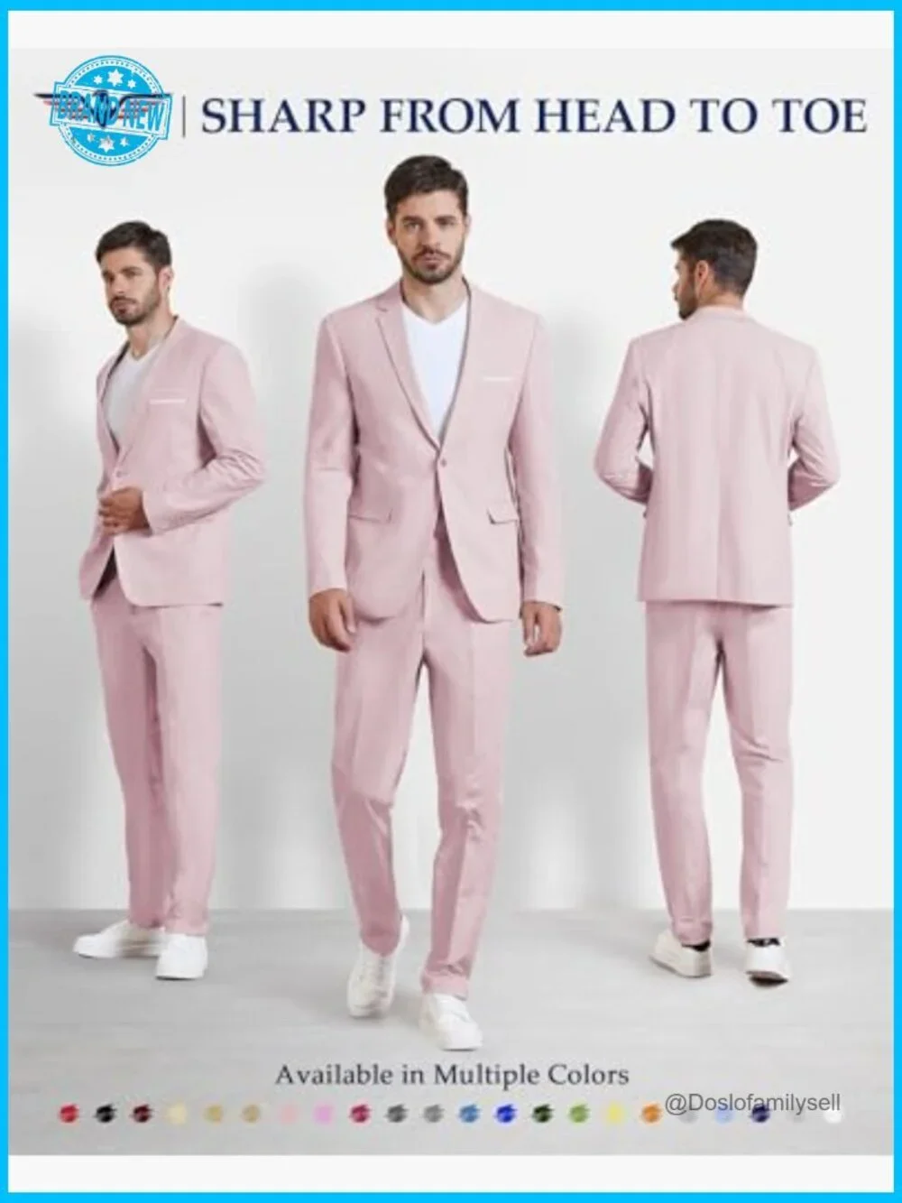 Slim Fit Linen Blazer Lightweight Casual Sport Coat One Button Classic